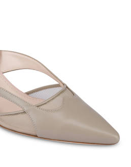 Slingback in vitello Domino Photo 4