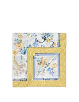 Foulard in seta con stampa botanica Photo 1