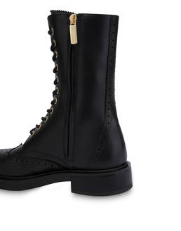 Combat Boot Cambridge in Vitello Photo 4