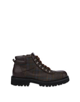 Pedula Mid Budapest In Tessuto Lana e Vitello Bottalato Effetto Cervo Photo 1