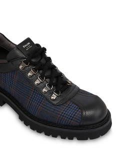 Pedula Low Budapest In Tessuto Lana e Vitello Bottalato Effetto Cervo Photo 5