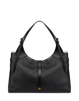 Mia Big Double Handle Bag in Grained Calfskin Photo 1