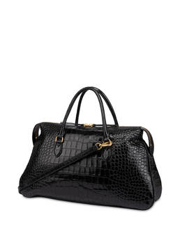 Double Handle Bag Marlene in Vitello Stampa Cocco Photo 2