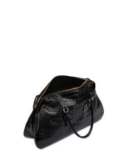 Double Handle Bag Marlene in Vitello Stampa Cocco Photo 3