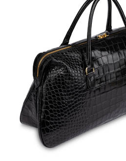 Double Handle Bag Marlene in Vitello Stampa Cocco Photo 4