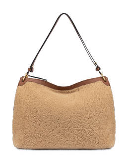 Marlene Big Double Handle Bag in Sheepskin Photo 1