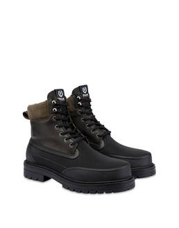 Combat Boot Ice Cracker in Vitello e Crosta Photo 2