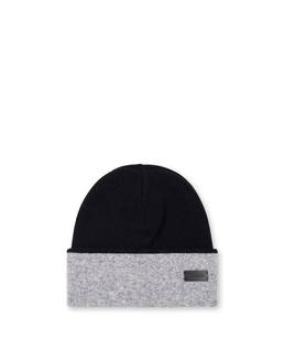 Mütze aus zweifarbiger Wollmischung Photo 1
