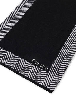 Sciarpa in misto lana con stampa chevron Photo 3