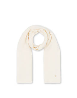 Schal aus Wollmischung mit Ton-in-Ton-Jacquard-Blume Photo 2