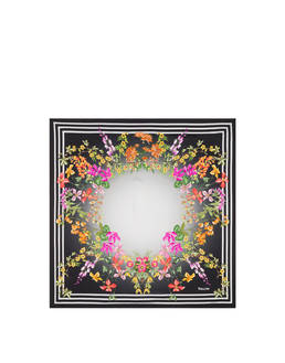 Seidenschal mit Blumendruck Photo 1