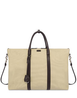 Double Handle Bag in Canvas the New Touch Photo 1