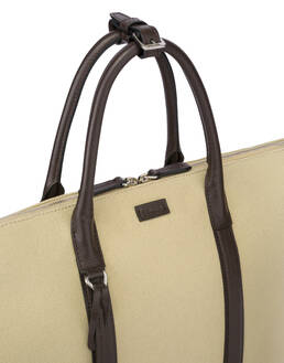 Double Handle Bag in Canvas the New Touch Photo 4