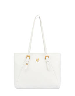 Medium Double Handle Bag Echos Real Leather Photo 1