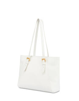 Medium Double Handle Bag Echos Real Leather Photo 2