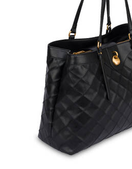 Double Handle Bag Drop Matelassè faux leather Photo 4
