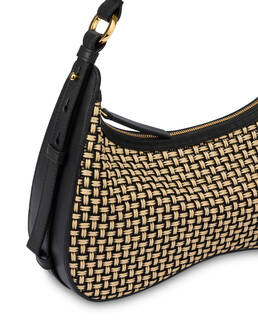 Hobo-Tasche Identity aus Bast Photo 4