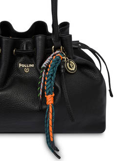 Double Handle Bag Carousel in pelle Photo 4