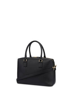 Double Handle Bag Carousel in pelle Photo 2