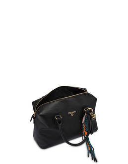 Double Handle Bag Carousel in pelle Photo 3