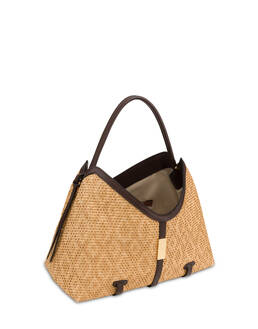 Shoulder Bag Essence aus Bast Photo 3