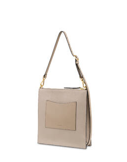 Shoulder Bag Solid In Vitello Photo 2