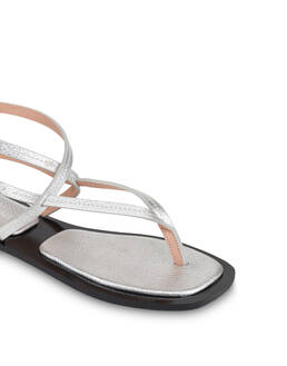 Sandalo Flat Capri in Vitello Photo 4