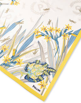 Foulard In Seta Con Stampa floreale Photo 3