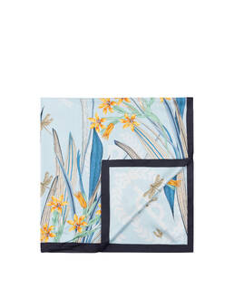 Foulard In Seta Con Stampa floreale Photo 1