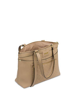 Schultertasche Indigo aus PU Photo 3