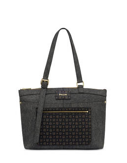 Schultertasche Indigo aus PU Photo 1