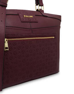 Schultertasche Indigo aus PU Photo 4