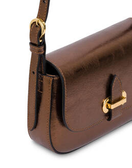 Crossbody Bag Fence small aus laminiertem Kalbsleder Photo 4