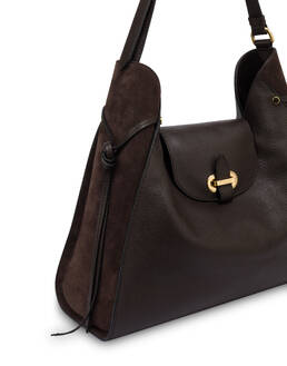 Schultertasche Fence aus Kalbsleder Photo 4