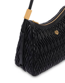 Schultertasche Alba aus gestepptem PU und weichem PU Photo 4