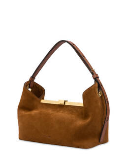 Handtasche Lilly aus Spalt- und Kalbsleder Photo 2