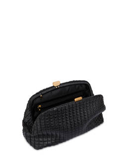 Cloud-Clutch aus Mini-Grained-Lux-Plissè-Pu Photo 3