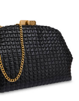 Cloud-Clutch aus Mini-Grained-Lux-Plissè-Pu Photo 4