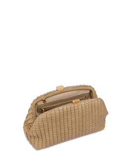 Cloud-Clutch aus Mini-Grained-Lux-Plissè-Pu Photo 3