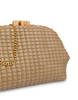 Cloud-Clutch aus Mini-Grained-Lux-Plissè-Pu Photo 4