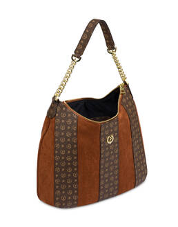Interplay-Umhängetasche aus Fabric Suede und Heritage-PVC Photo 3
