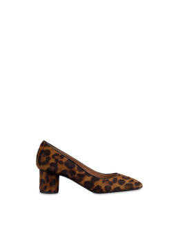 Pumps Sofia aus Ponyleder mit Leoparden-Print Photo 1