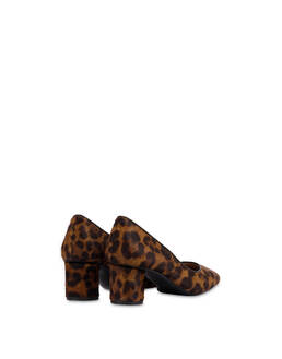 Pumps Sofia aus Ponyleder mit Leoparden-Print Photo 3