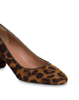 Pumps Sofia aus Ponyleder mit Leoparden-Print Photo 4