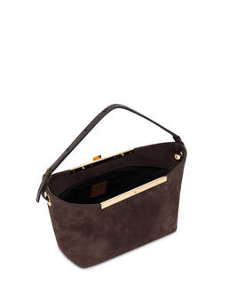 Handtasche Lilly aus Spalt- und Kalbsleder Photo 3