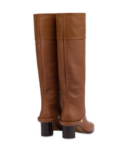 Stiefel Jockey aus gewalktem Kalbsleder Photo 3