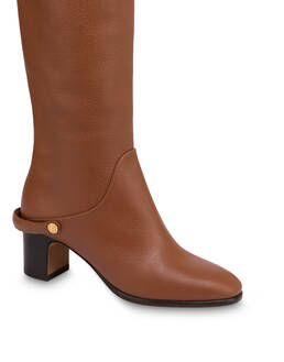 Stiefel Jockey aus gewalktem Kalbsleder Photo 4