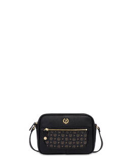Umhängetasche „Anna“ aus Mini-Grained-Leder und Heritage-PVC Photo 1