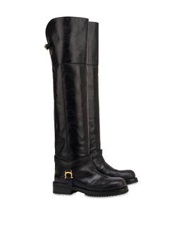 Mia-Overknee-Stiefel aus Kalbsleder Photo 2
