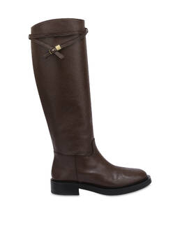 Stiefel „Alba“ aus getrommeltem Kalbsleder Photo 1